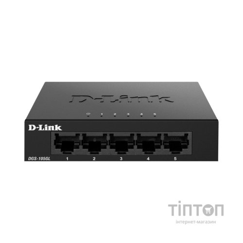 Комутатор мережевий D-Link DGS-105GL