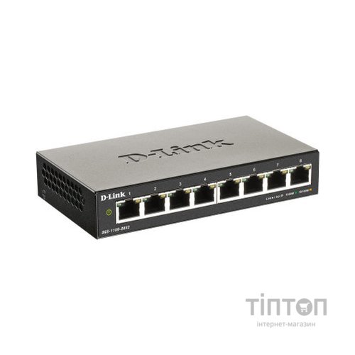 Комутатор мережевий D-Link DGS-1100-08V2