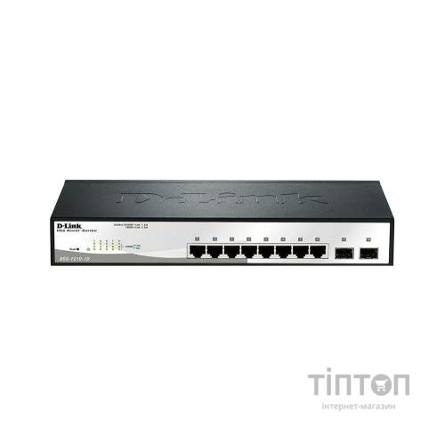 Комутатор мережевий D-Link DGS-1210-10