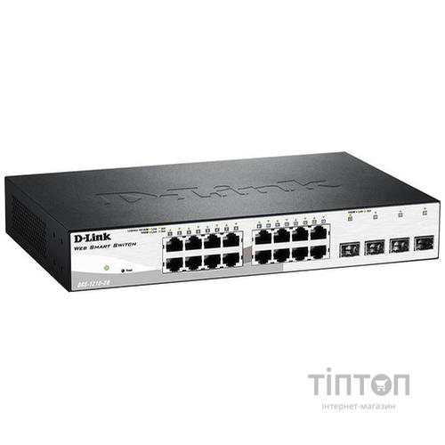 Комутатор мережевий D-Link DGS-1210-20