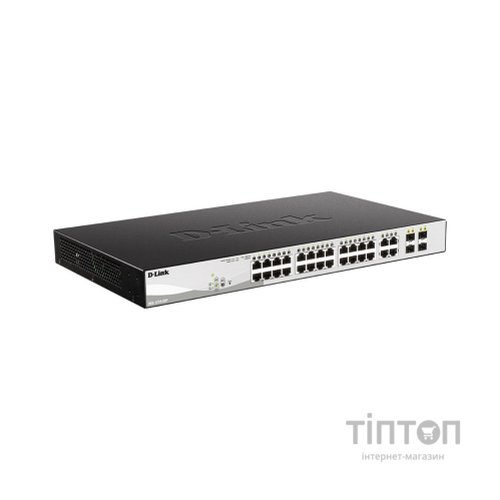 Комутатор мережевий D-Link DGS-1210-24P