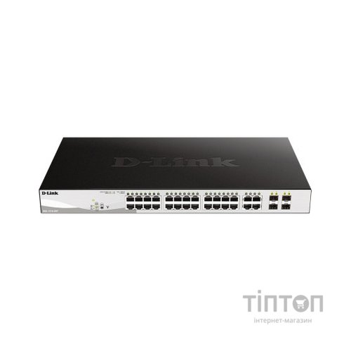 Комутатор мережевий D-Link DGS-1210-24P/E