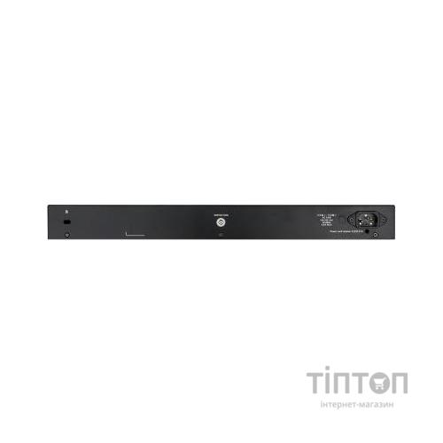 Комутатор мережевий D-Link DGS-1250-28XMP