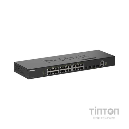 Комутатор мережевий D-Link DGS-1530-28