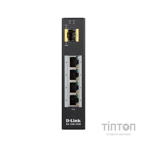 Комутатор мережевий D-Link DIS-100G-5PSW