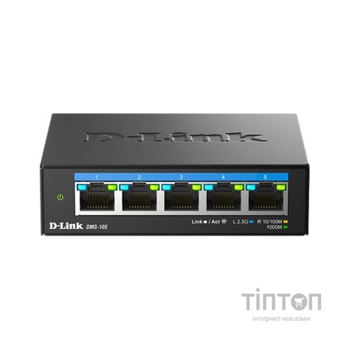 Комутатор мережевий D-Link DMS-105/E
