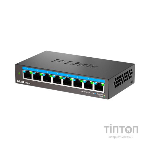 Комутатор мережевий D-Link DMS-108