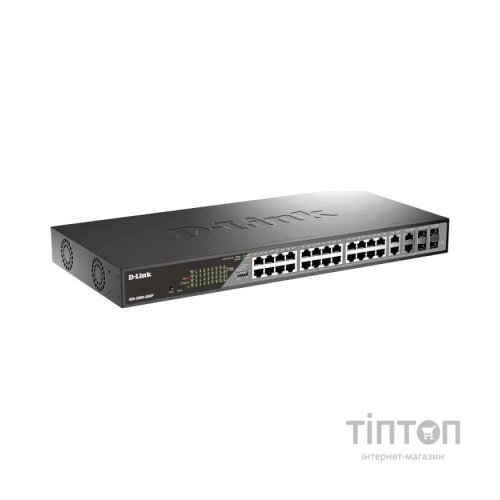 Комутатор мережевий D-Link DSS-200G-28MP