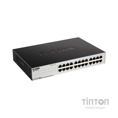 Комутатор мережевий D-Link GO-SW-24G/E