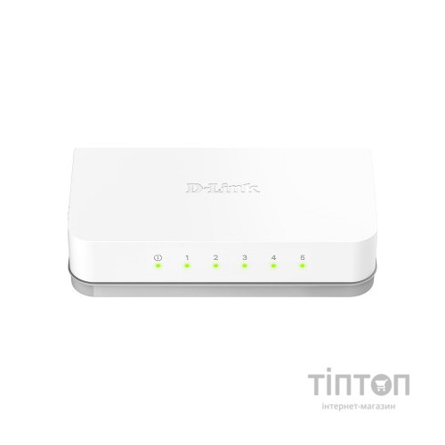 Комутатор мережевий D-Link GO-SW-5E