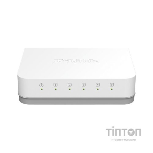 Комутатор мережевий D-Link GO-SW-5G/E