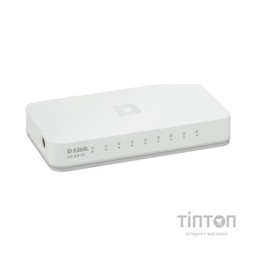 Комутатор мережевий D-Link GO-SW-8E/E
