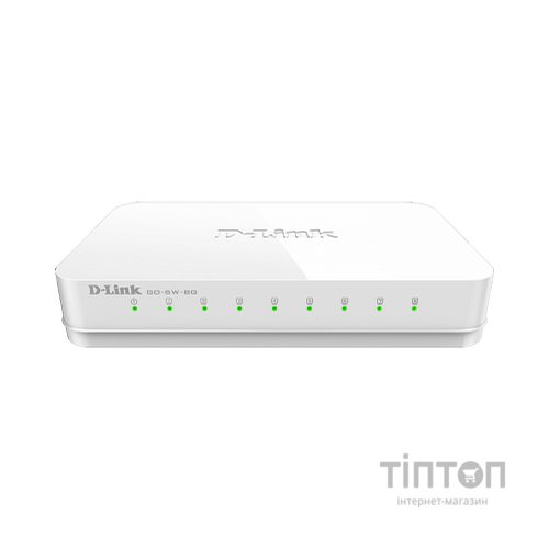 Комутатор мережевий D-Link GO-SW-8G