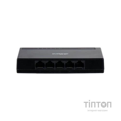 Комутатор мережевий Dahua DH-PFS3005-5GT-L