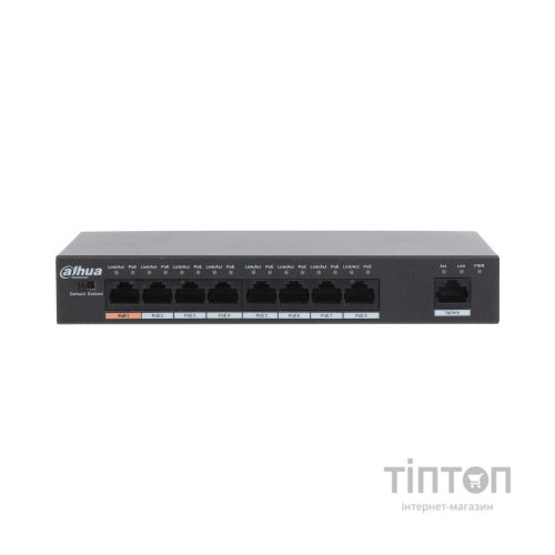 Комутатор мережевий Dahua DH-PFS3009-8ET1GT-96