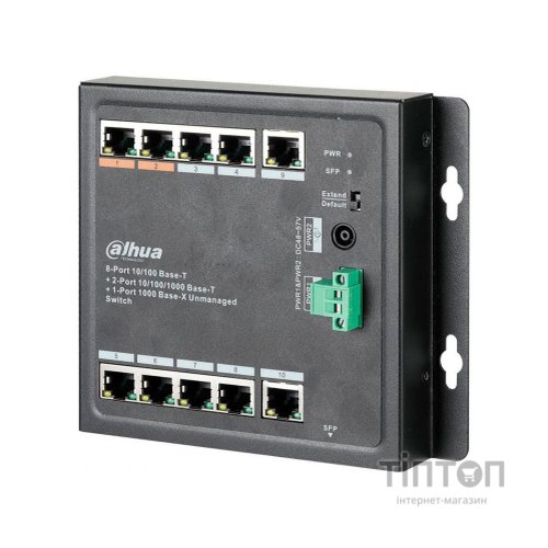 Комутатор мережевий Dahua DH-PFS3111-8ET-96-F
