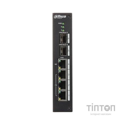 Комутатор мережевий Dahua DH-PFS4206-4P-96
