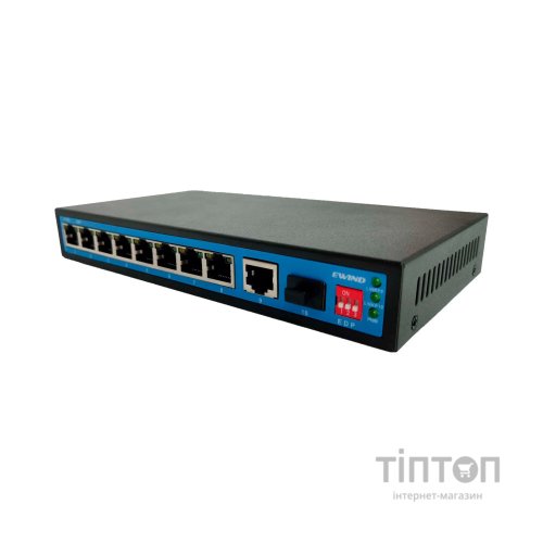 Комутатор мережевий Ewind EW-S1910CFE-DP