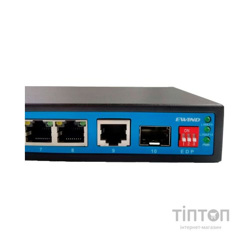 Комутатор мережевий Ewind EW-S1910CFE-DP