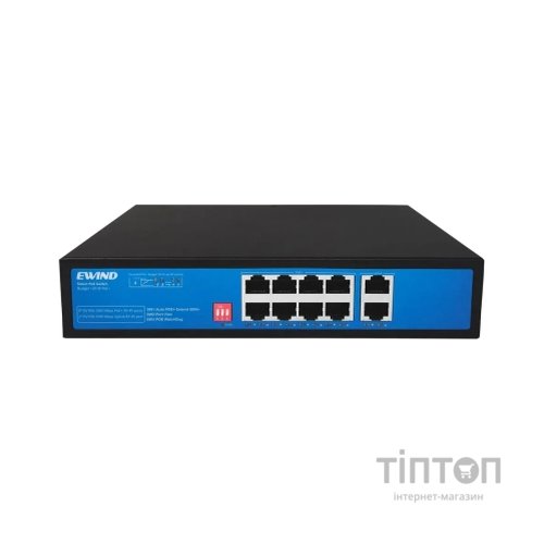 Комутатор мережевий Ewind EW-S1910G-AP