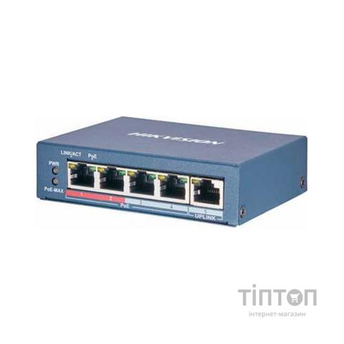 Комутатор мережевий Hikvision DS-3E0105P-E/M(B)