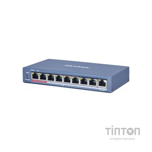 Комутатор мережевий Hikvision DS-3E0109P-E(C)