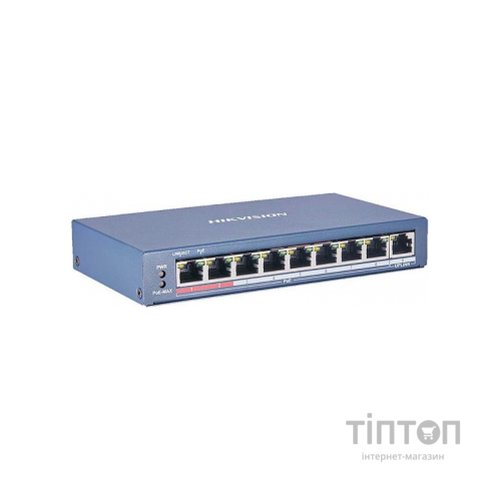Комутатор мережевий Hikvision DS-3E0109P-E(C)