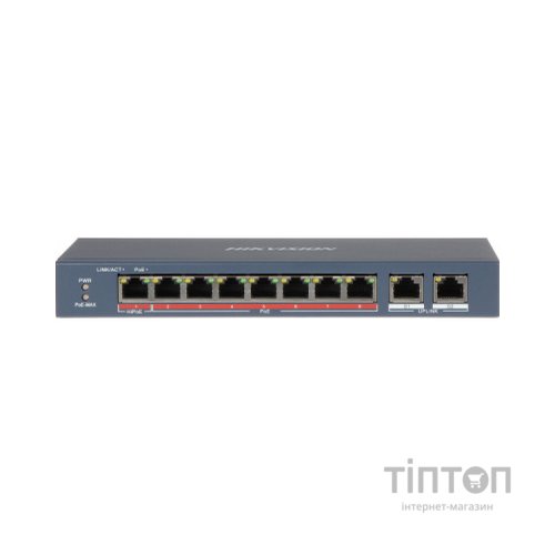 Комутатор мережевий Hikvision DS-3E0310HP-E