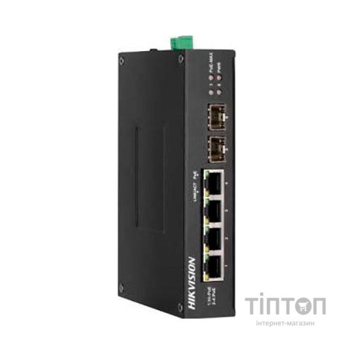 Комутатор мережевий Hikvision DS-3T0506HP-E/HS