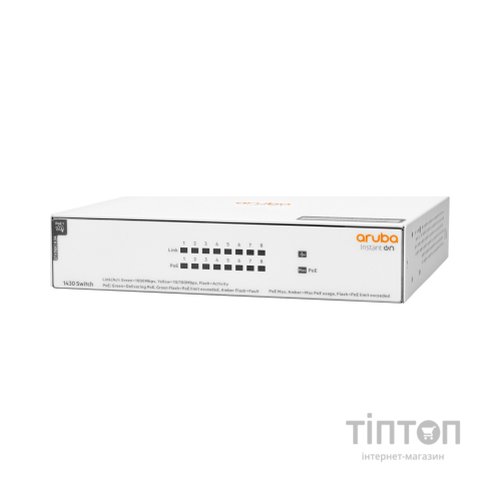 Комутатор мережевий HP 1430-8GPoE (R8R46A)