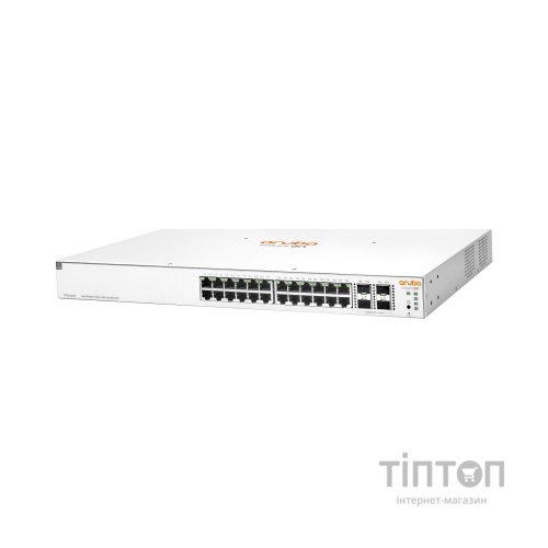 Комутатор мережевий HP 24GPoE(370W)-4SFP/SFP+ (JL684B) (JL684B)
