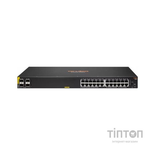Комутатор мережевий HP CX 6000-24GPOE-4SFP (R8N87A) (R8N87A)