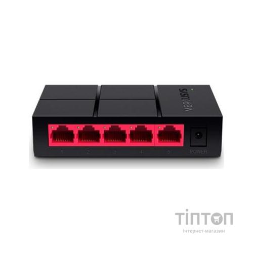 Комутатор мережевий Mercusys MS105G