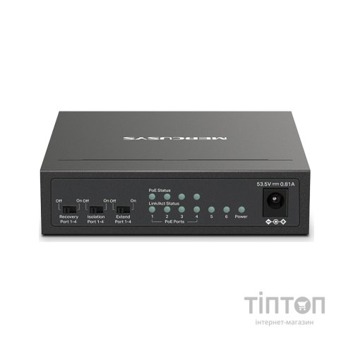 Комутатор мережевий Mercusys MS106LP