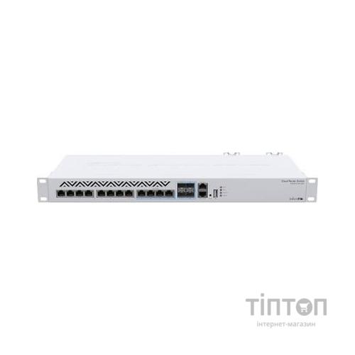Комутатор мережевий Mikrotik CRS312-4C+8XG-RM