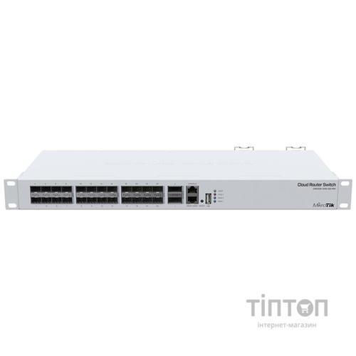 Комутатор мережевий Mikrotik CRS326-24S+2Q+RM