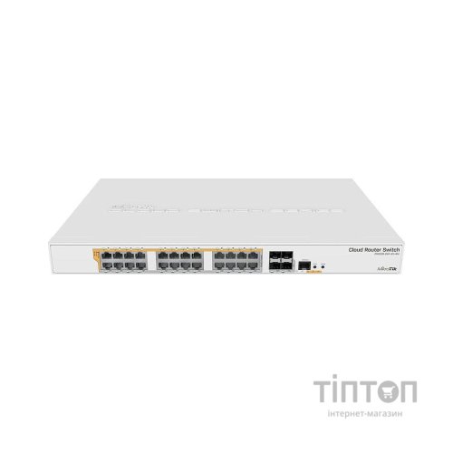 Комутатор мережевий Mikrotik CRS328-24P-4S+RM