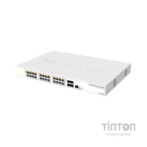 Комутатор мережевий Mikrotik CRS328-24P-4S+RM