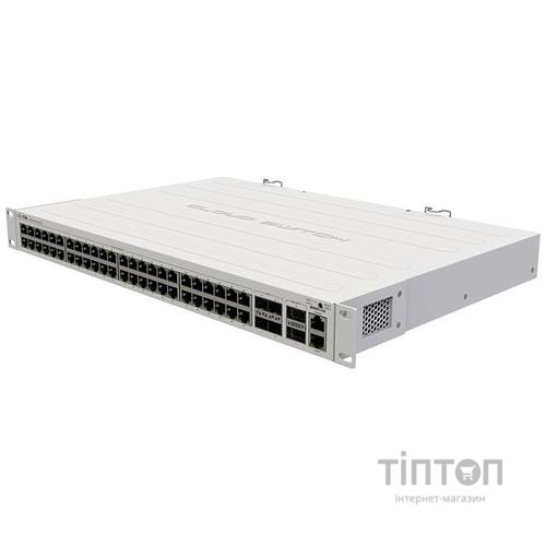 Комутатор мережевий Mikrotik CRS354-48G-4S+2Q+RM