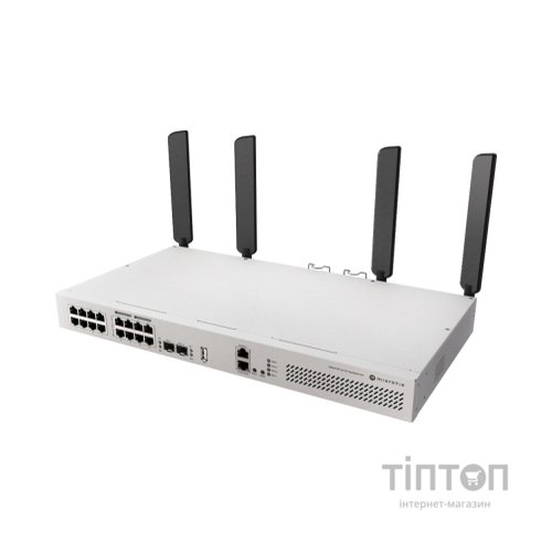 Комутатор мережевий Mikrotik CRS418-8P-8G-2S+5axQ2axQ-RM