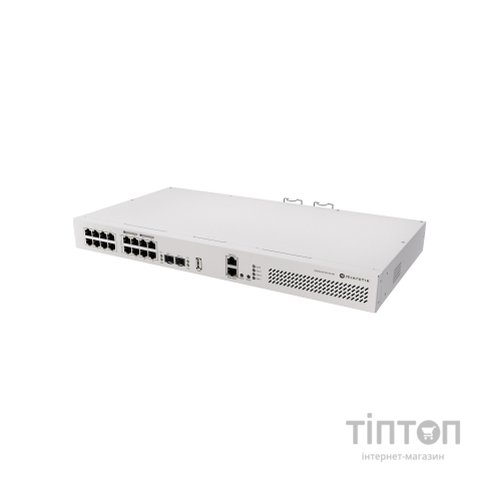 Комутатор мережевий Mikrotik CRS418-8P-8G-2S+RM