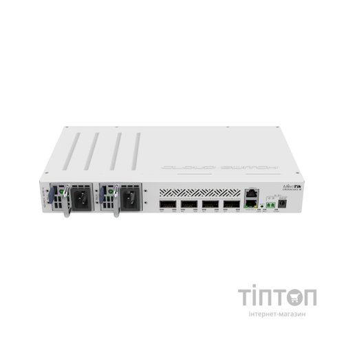 Комутатор мережевий Mikrotik CRS504-4XQ-IN