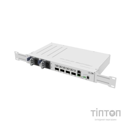 Комутатор мережевий Mikrotik CRS504-4XQ-IN