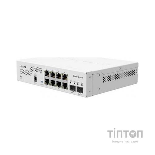 Комутатор мережевий Mikrotik CSS610-8G-2S+IN