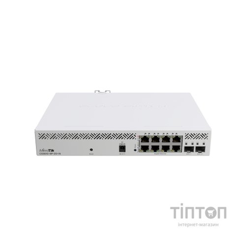 Комутатор мережевий Mikrotik CSS610-8P-2S+IN