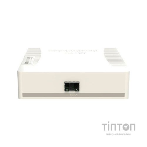 Комутатор мережевий Mikrotik RB260GSP (CSS106-1G-4P-1S)