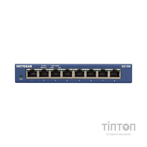 Комутатор мережевий Netgear GS108GE