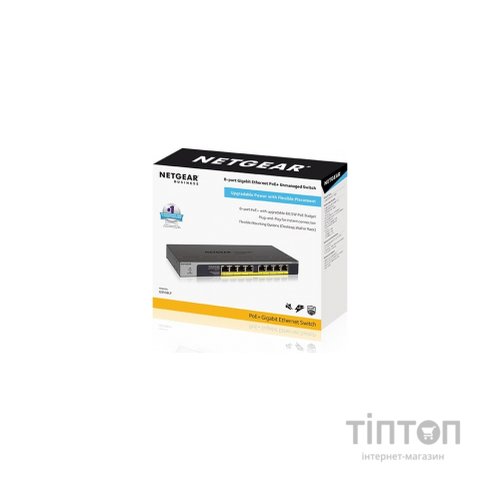 Комутатор мережевий Netgear GS108LP-100EUS