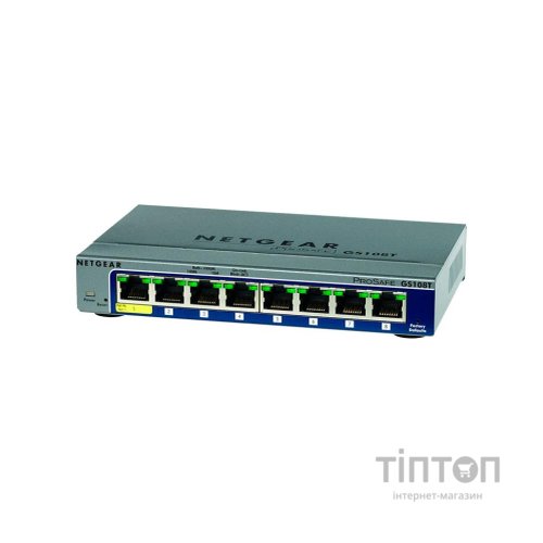 Комутатор мережевий Netgear GS108T-300PES