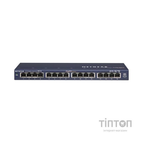 Комутатор мережевий Netgear GS116GE